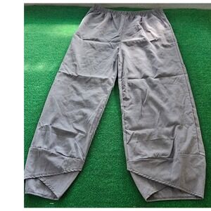 Gray Harem Pants‎ Women's XL Casual Lounge Yoga Asymmetrical Hem Elastic Waist